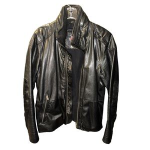 Diesel Lamb skin leather jacket size Medium.